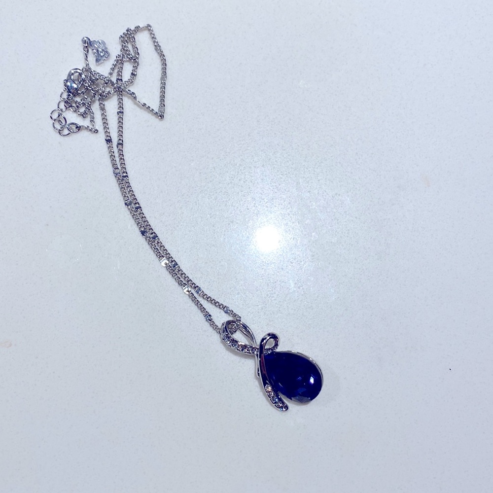 Purple Gem Necklace